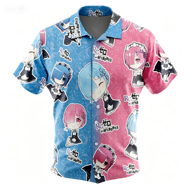 Summer Japanese Clothing - Anime Summer Short Sleeved Shirt Series