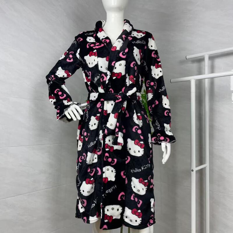 Summer Clothing - Nightgown Hello Kitty New Autumn Winter