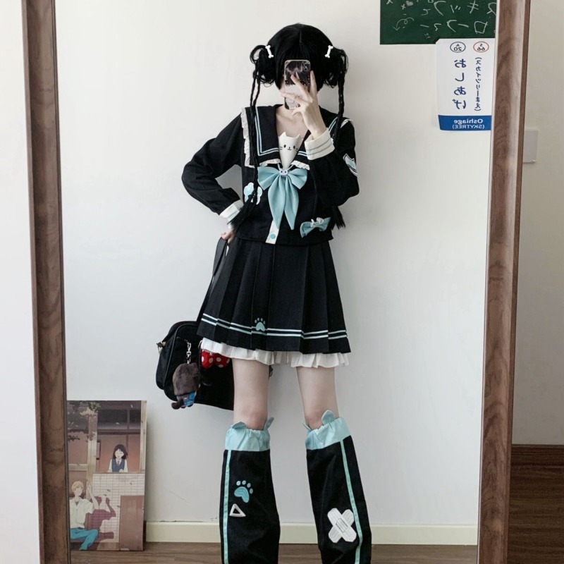 Summer Japanese Clothing - 2025 New Japanese Korean Kawaii Preppy