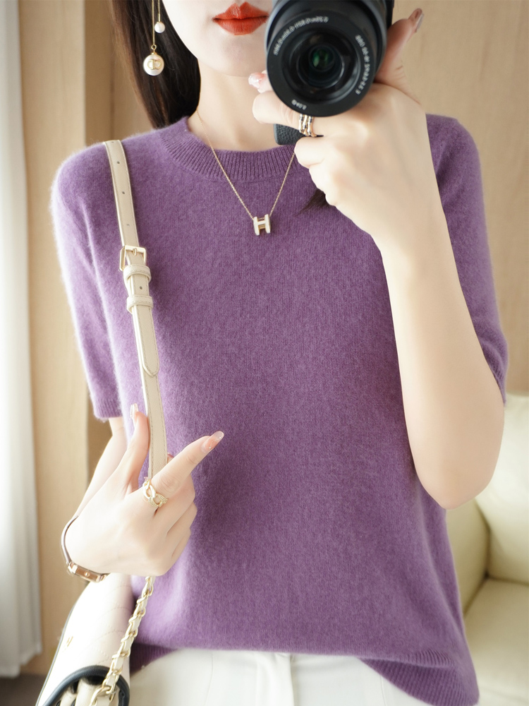 Summer Clothing Old Money - New Chic Women Summer T-shirt O-neck