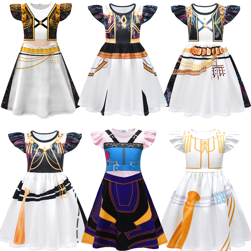 Summer 2026 Kids Clothing - 6 Styles Girls Cosplay Costume Stage