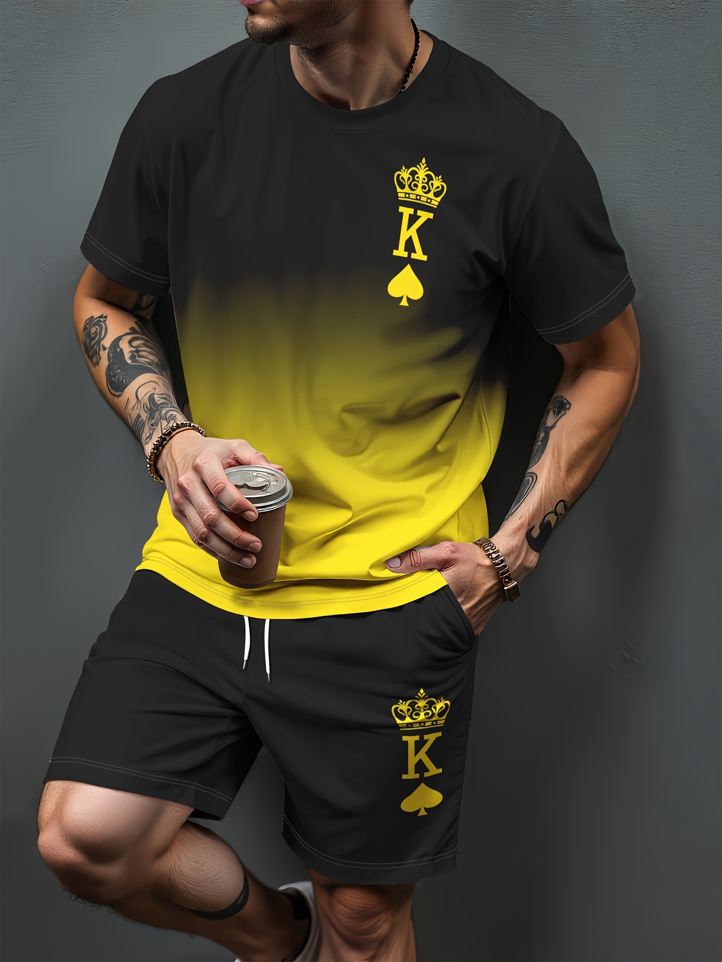 Gradient Letter Pattern 3D Pri - đánh giá và giá Summer Clothing Patterns