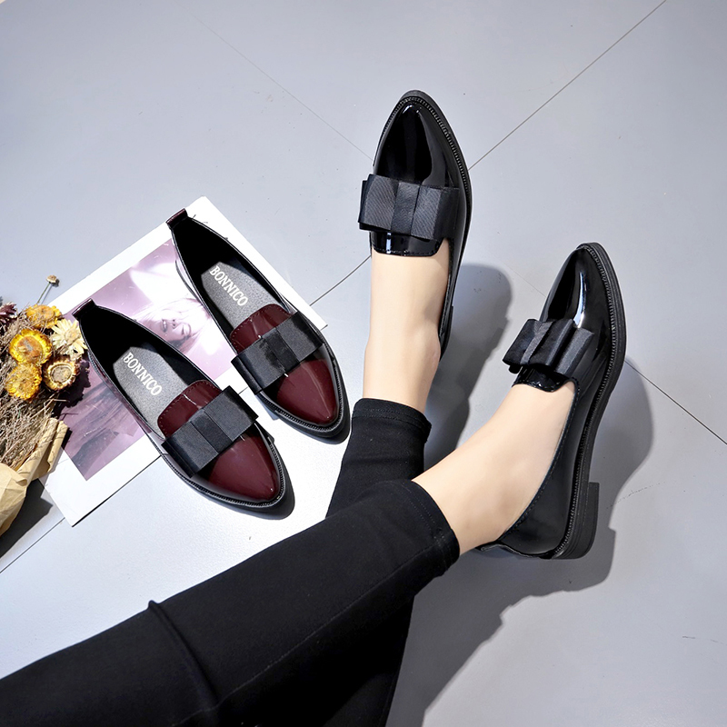 Black/ Wine Red Patent Leather - đánh giá và giá Summer Clothing For Petite Women