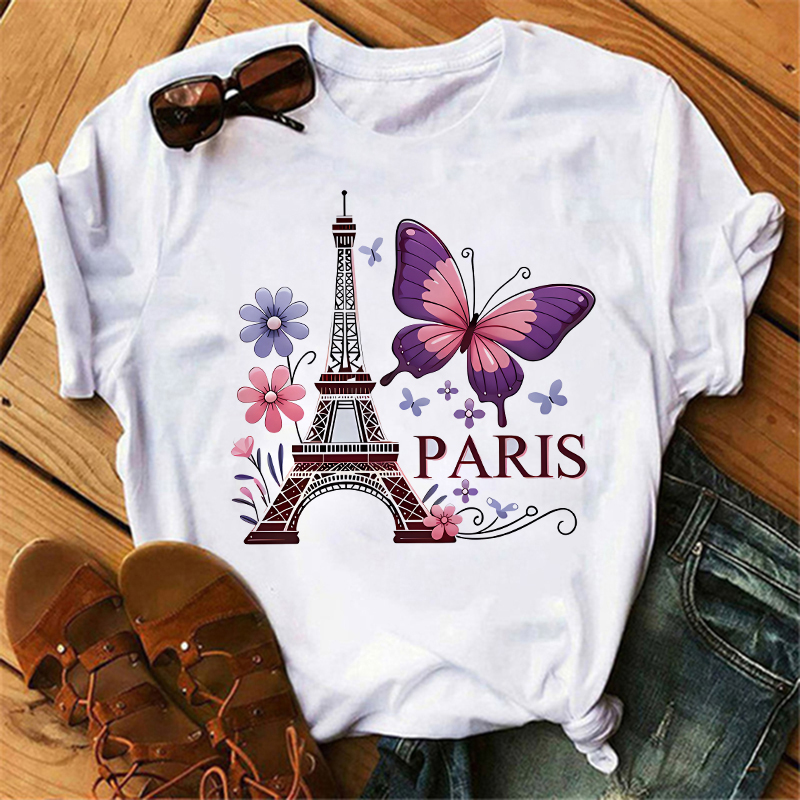 90s Color Flower Butterfly Par - đánh giá và giá Summer Clothing In Paris