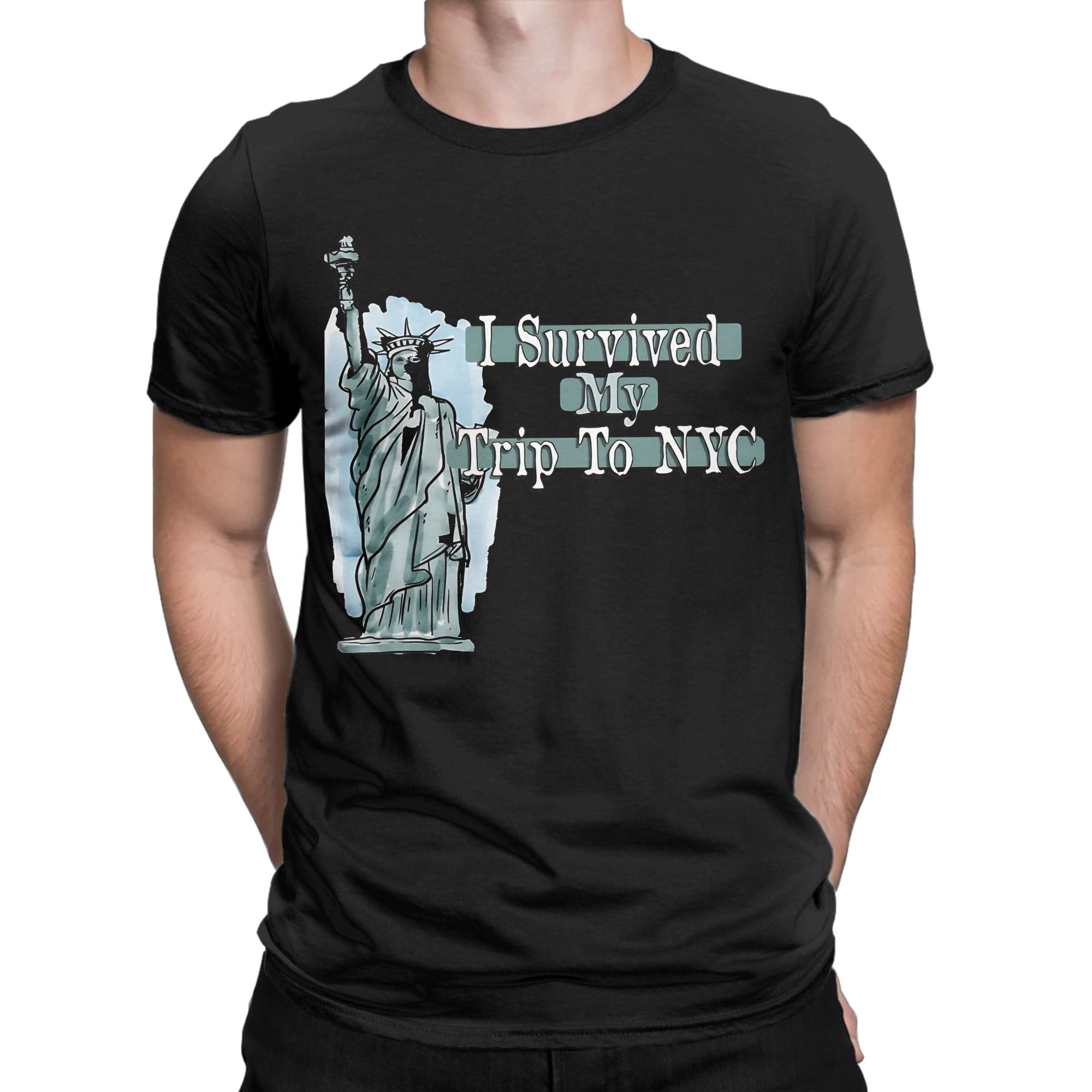 Funny I Survived My Trip To NY - đánh giá và giá Summer Clothing Nyc