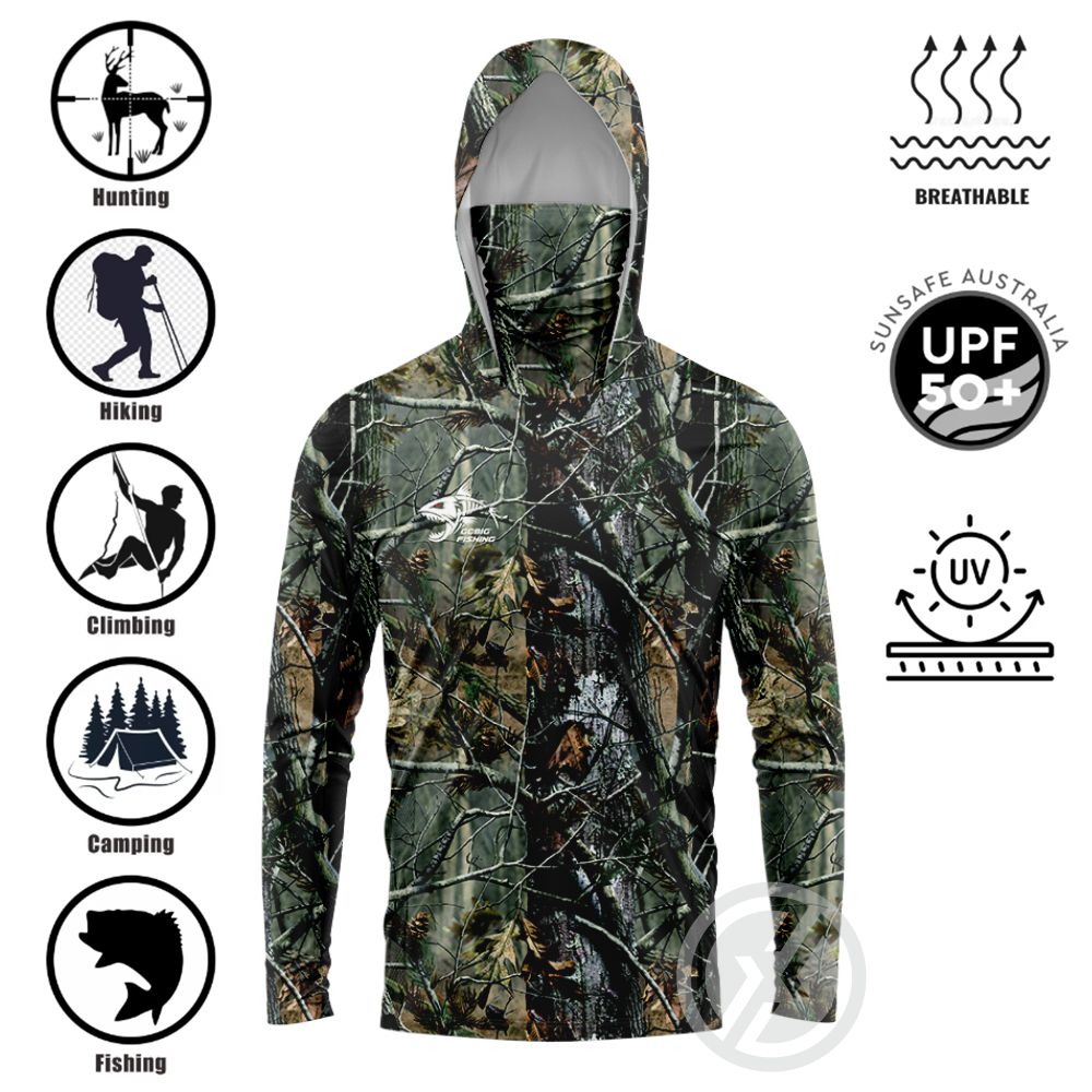 UPF50+ Hooded Fishing Shirt Bu - đánh giá và giá Summer Clothing Guys