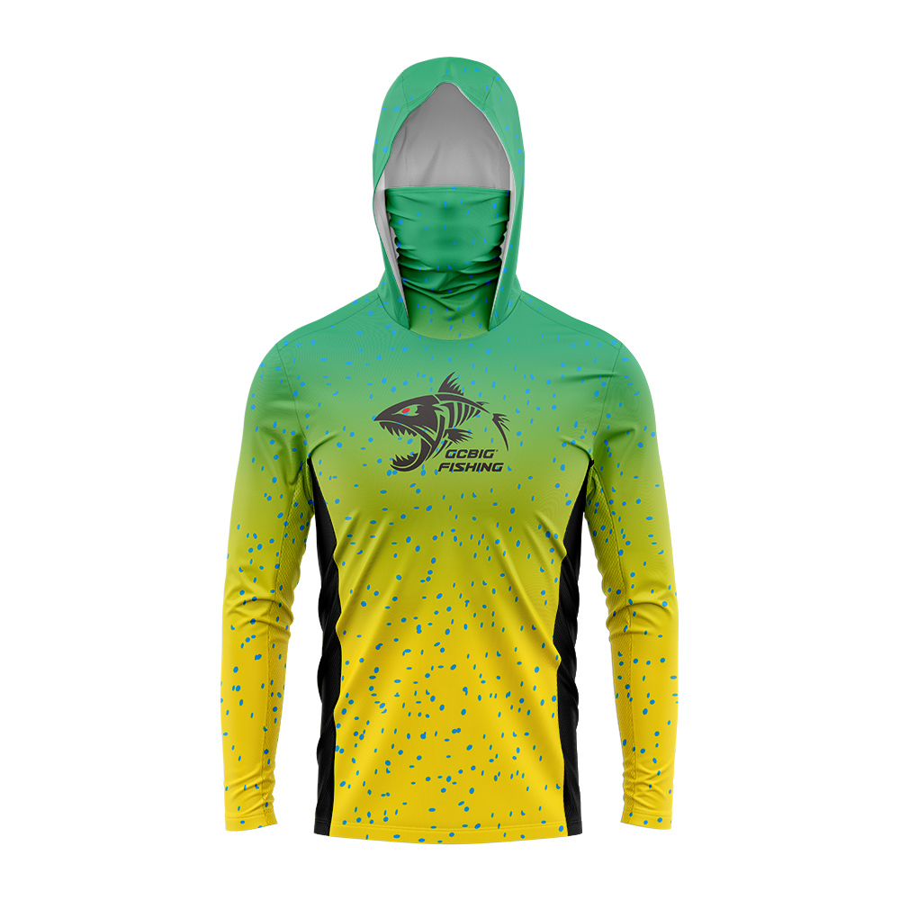 UPF50+ Hooded Fishing Shirt Bu - đánh giá và giá Summer Clothing Guys