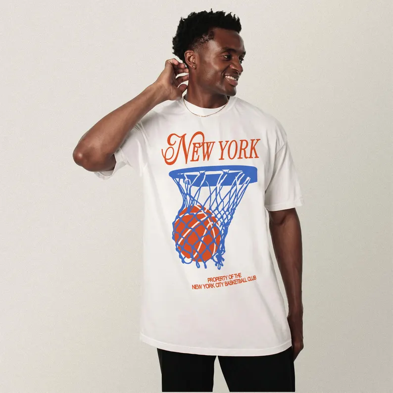 New York Basketball T-shirt Me - đánh giá và giá Summer Clothing Nyc