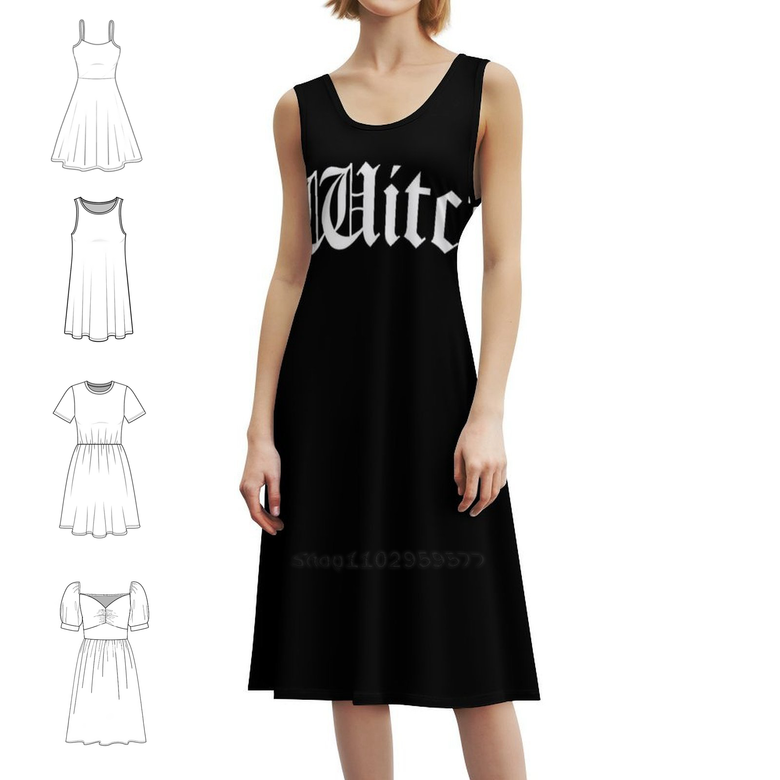 Witch Bohemian Sleeveless Dres - đánh giá và giá Summer Vacation Clothing Women