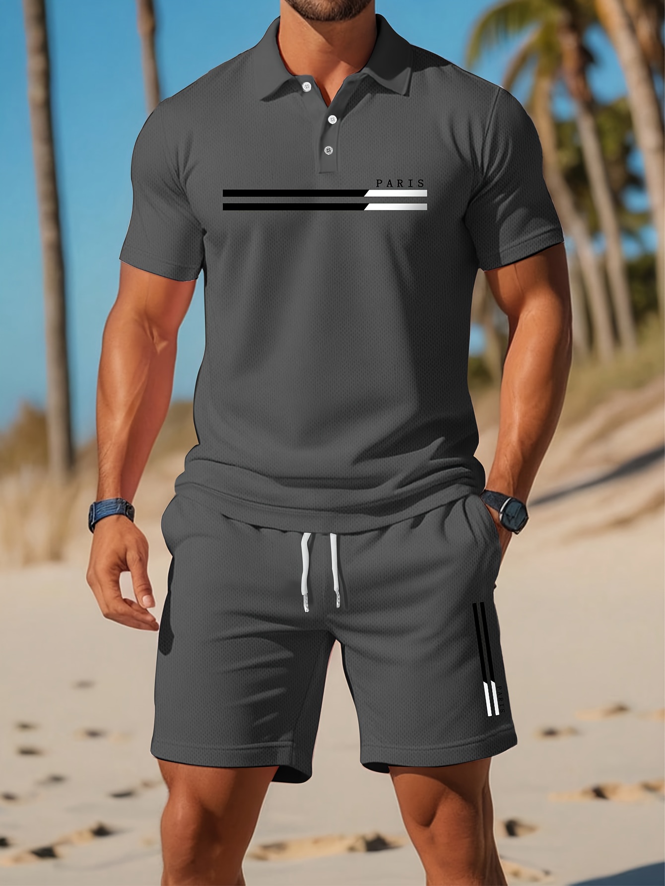2026 Summer Men's Polo Set - 3 - đánh giá và giá Summer Clothing Patterns
