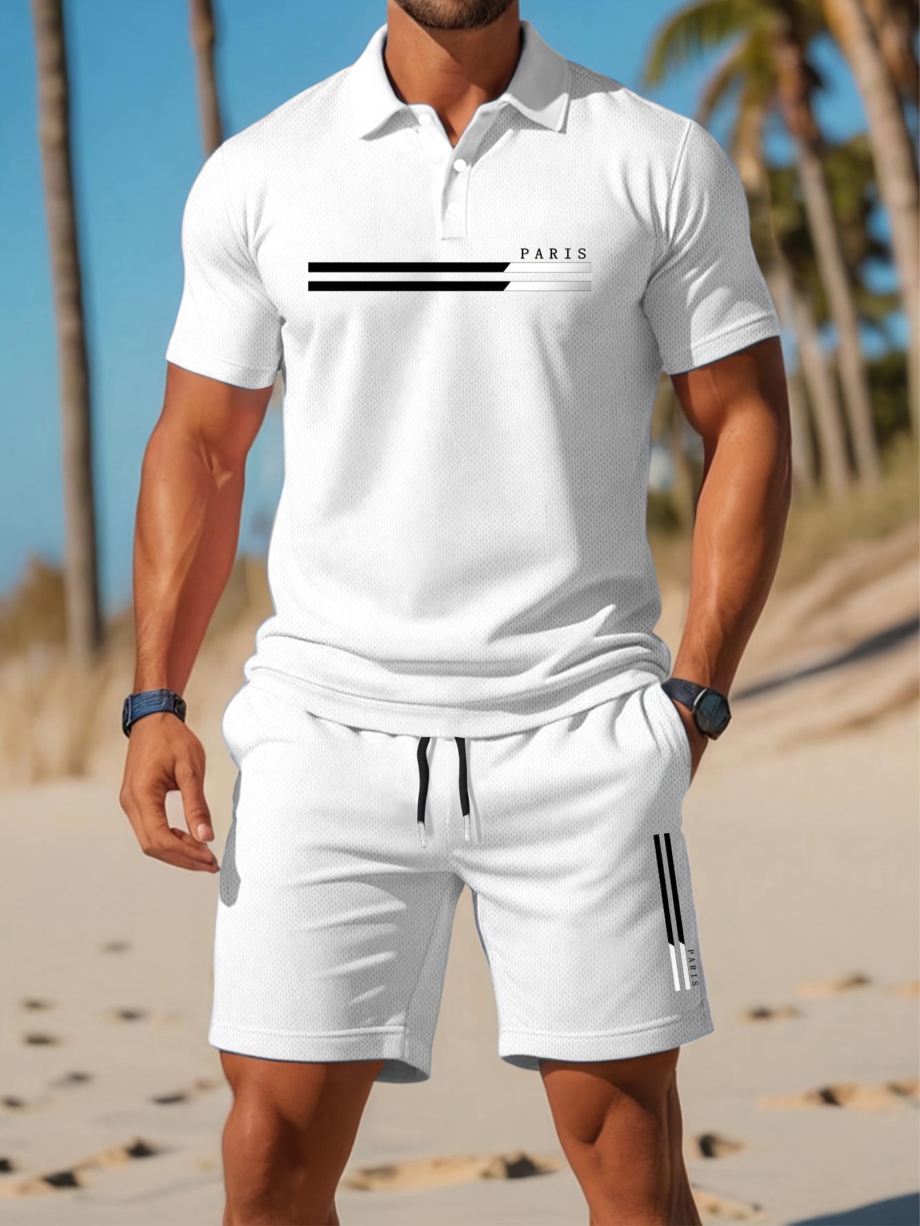 2026 Summer Men's Polo Set - 3 - đánh giá và giá Summer Clothing Patterns