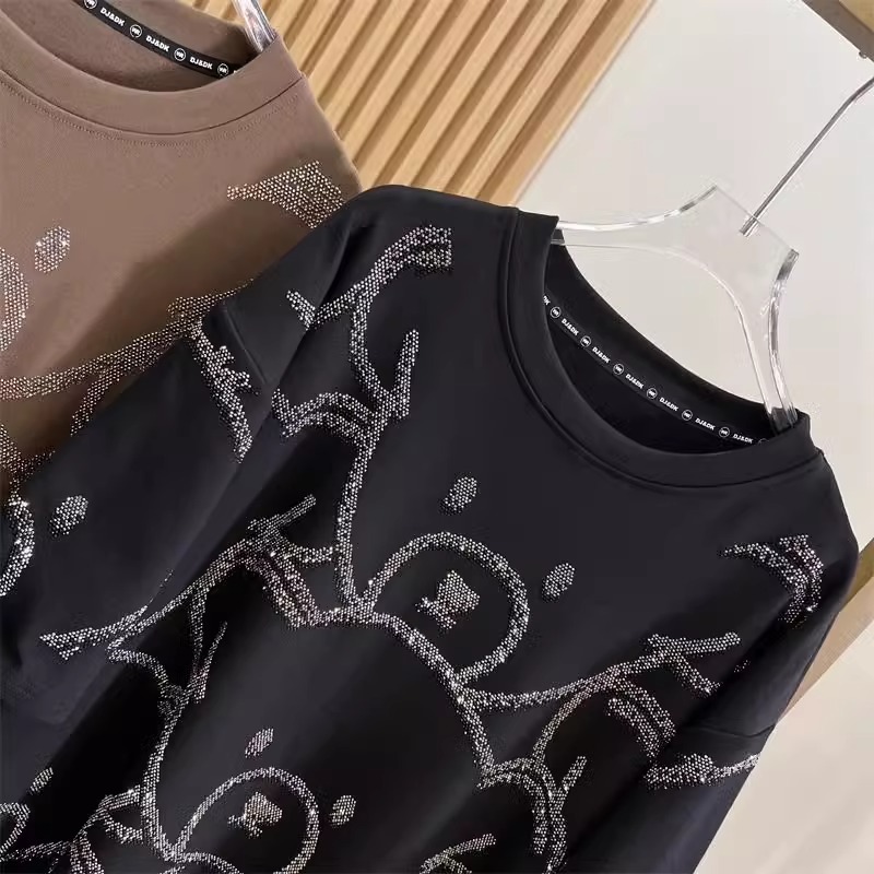 L-4XL Plus Size T-shirts for W - đánh giá và giá Summer De Clothing