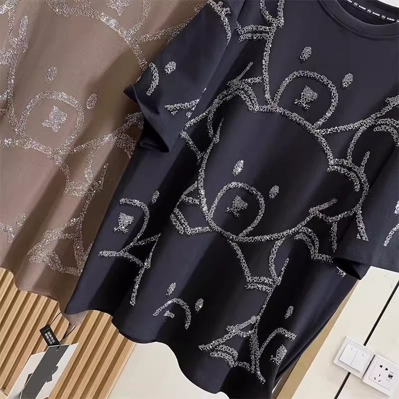 L-4XL Plus Size T-shirts for W - đánh giá và giá Summer De Clothing