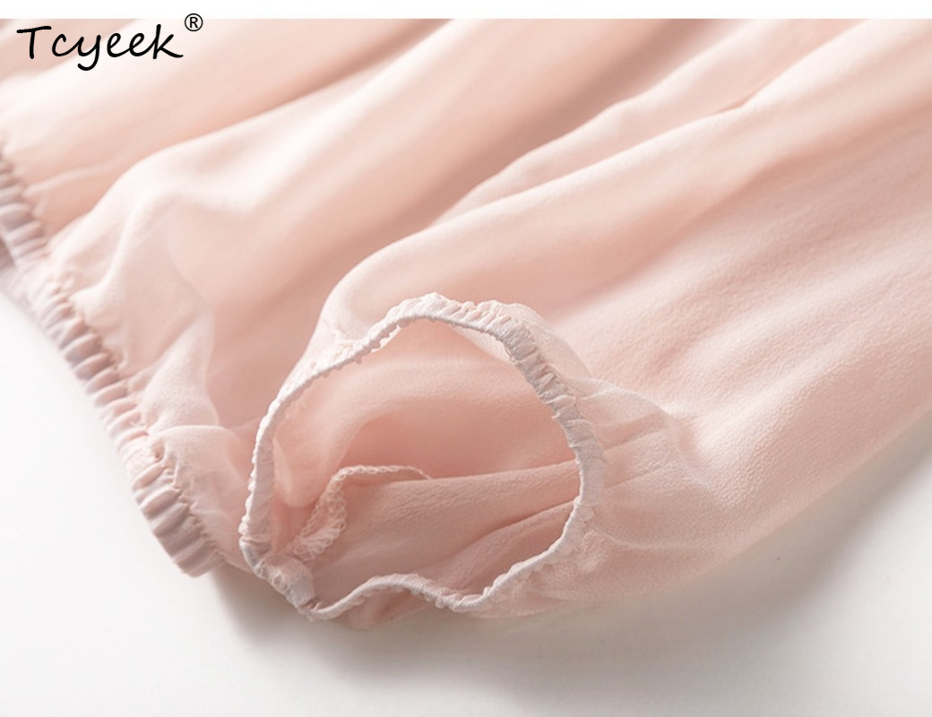 Tcyeek 100% Real Mulberry Silk - đánh giá và giá Summer Clothing Usa