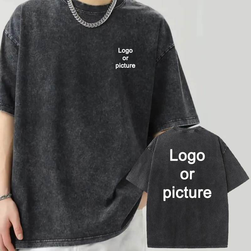 Customized Retro T-Shirt Men's - đánh giá và giá Summer Clothing Old Money