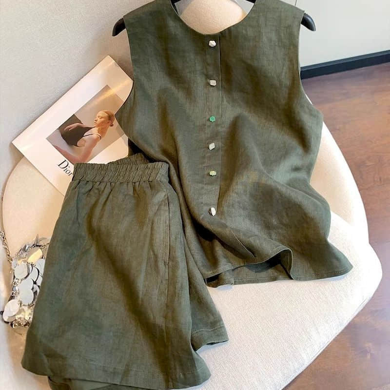 Shorts Sets Old-money Aestheti - đánh giá và giá Summer Clothing Old Money