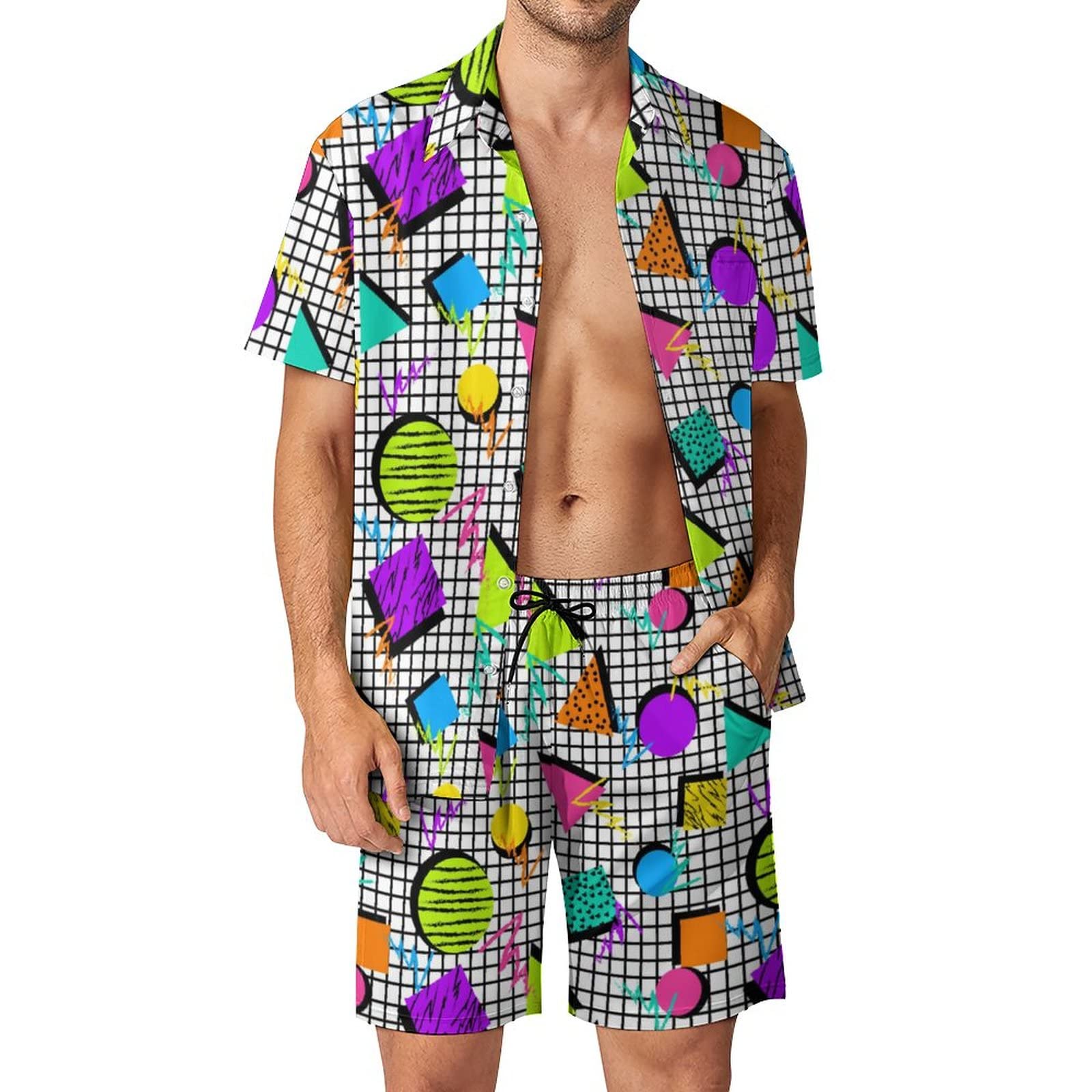 Summer Irregular Geometric 3D  - đánh giá và giá Summer Clothing Beach
