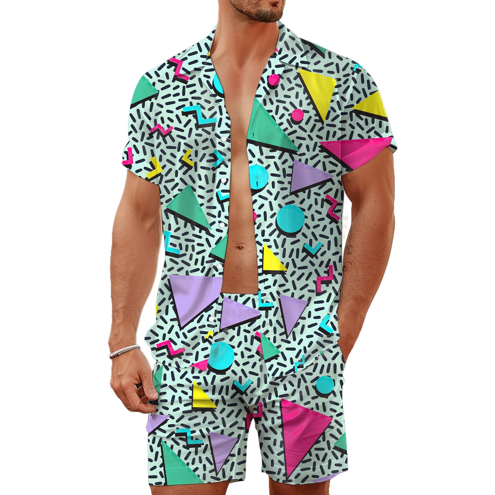 Summer Irregular Geometric 3D  - đánh giá và giá Summer Clothing Beach
