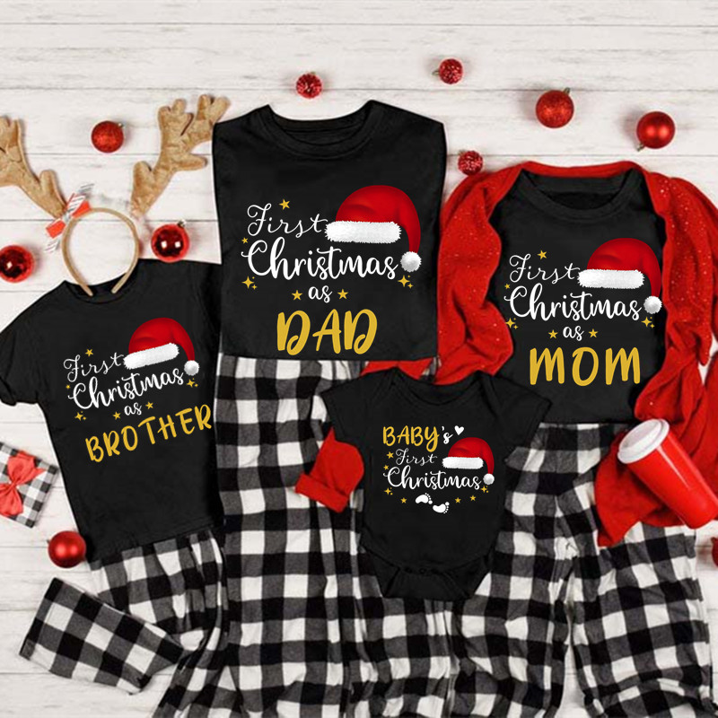 Family Matching Christmas T-sh - đánh giá và giá Summer Clothing For Babies