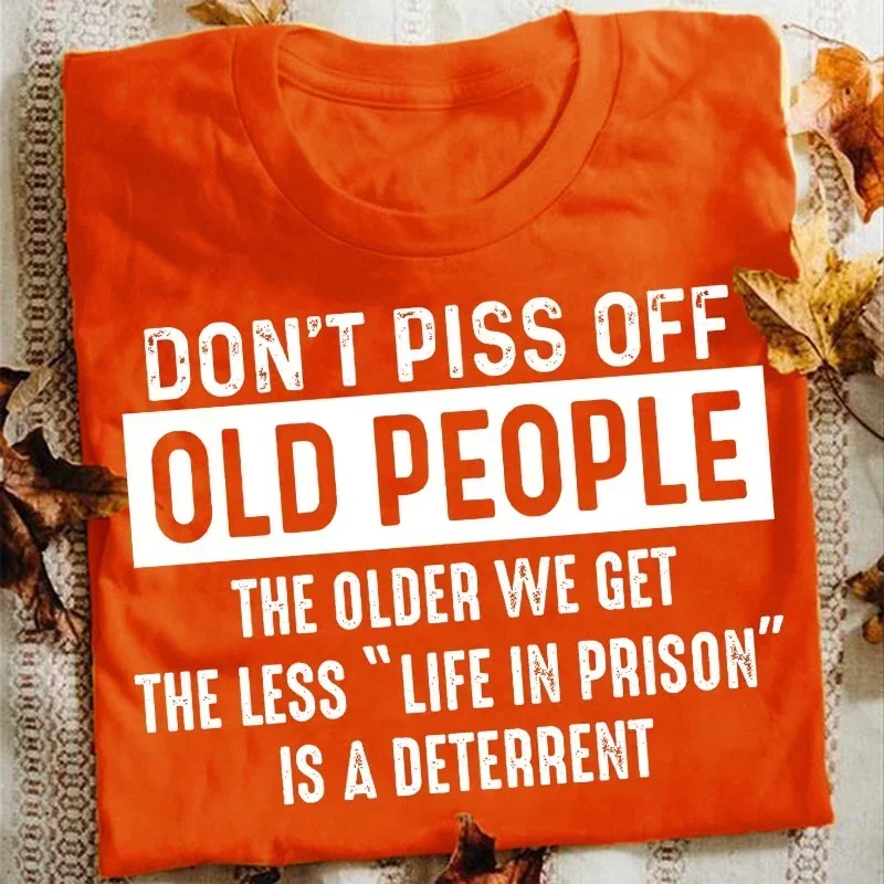 Dont Piss Off Old People Funny - đánh giá và giá Summer Clothing Old Money