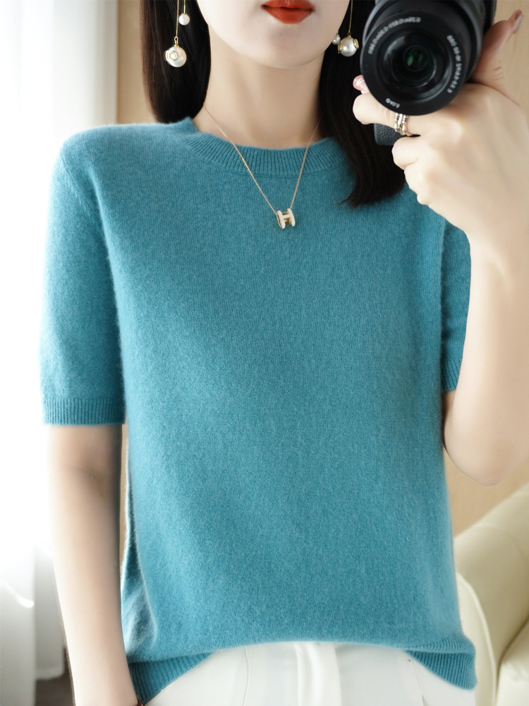 New Chic Women Summer T-shirt  - đánh giá và giá Summer Clothing Old Money