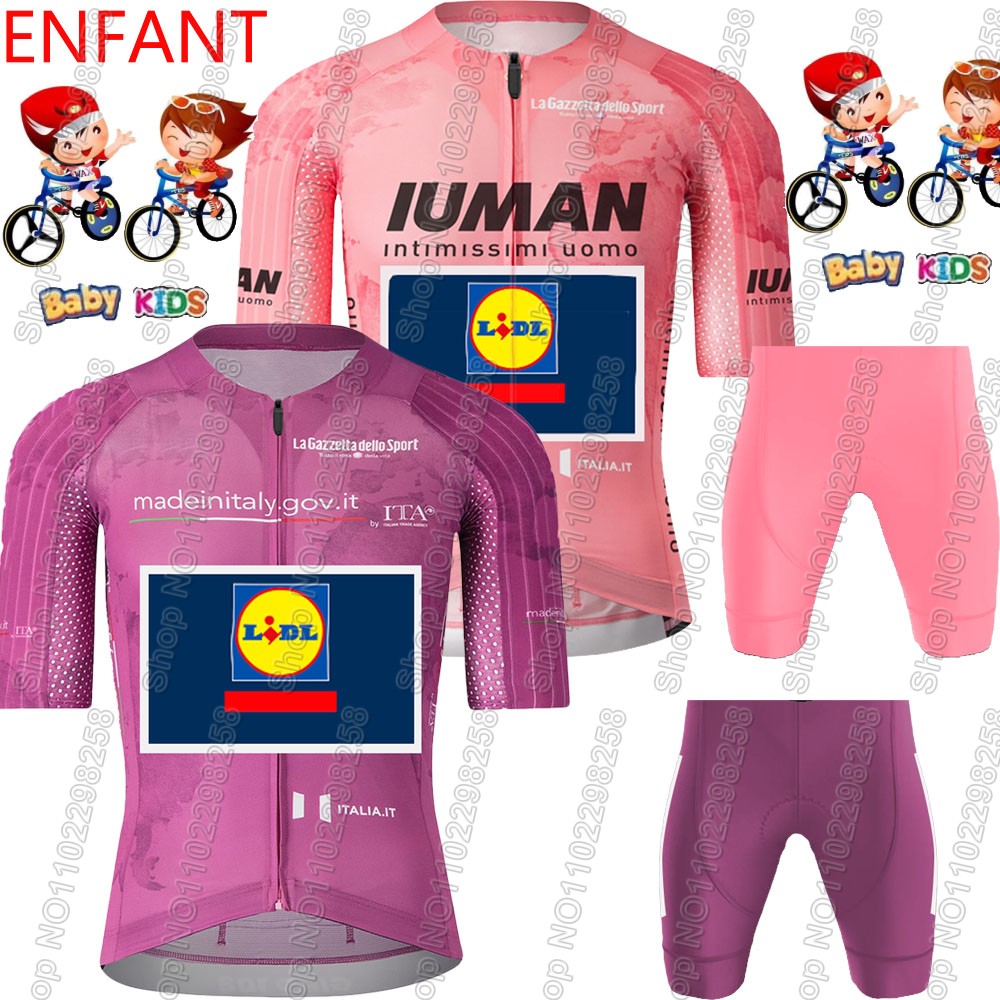 2025 Kids Lidl Team Tour De It - đánh giá và giá Summer De Clothing
