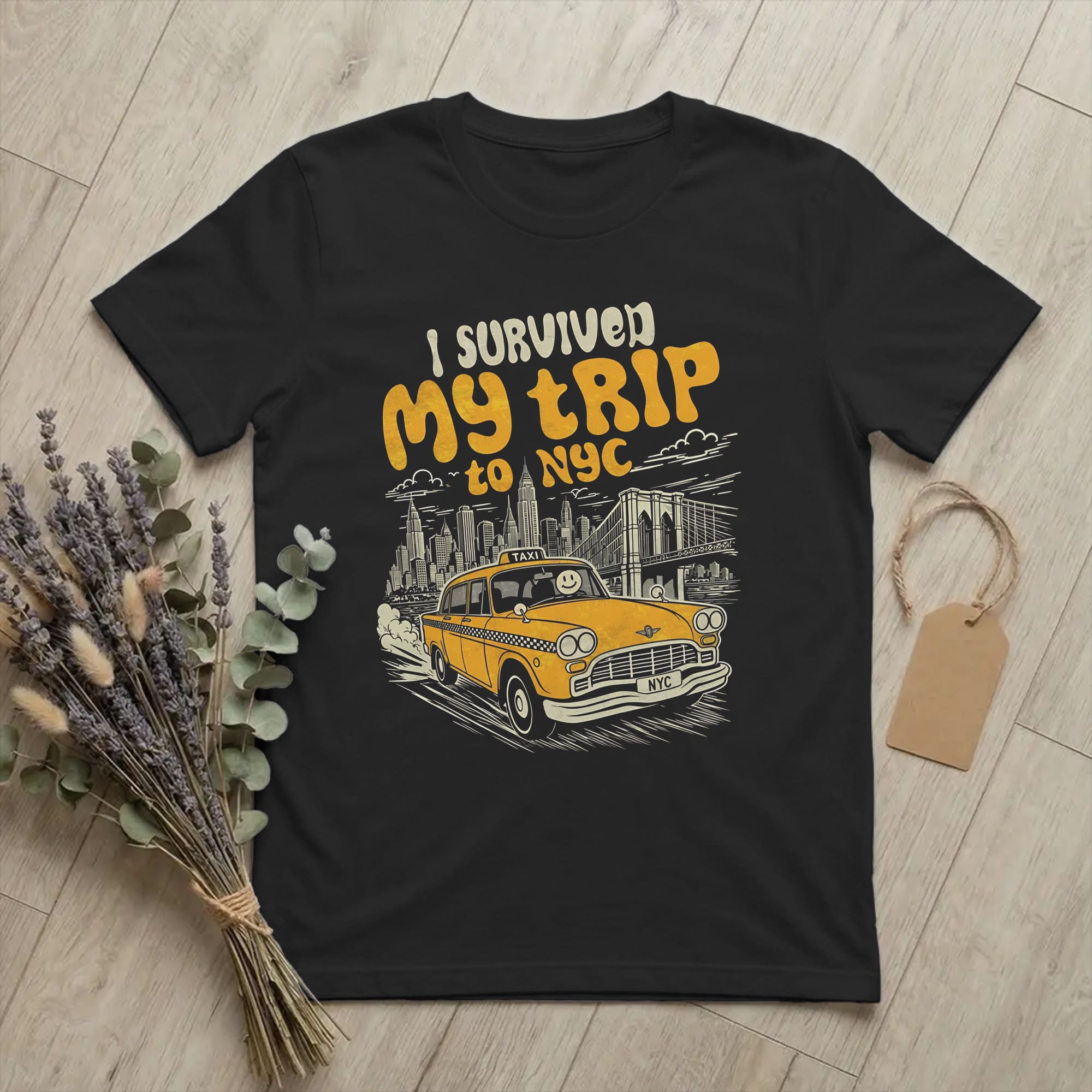 Vintage Funny I Survived My Tr - đánh giá và giá Summer Clothing Nyc