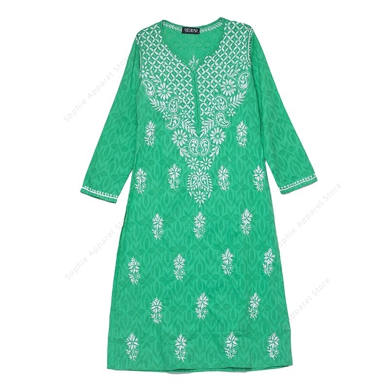 Women's Embroidered Kurti Indi - đánh giá và giá Summer Clothing Pakistan