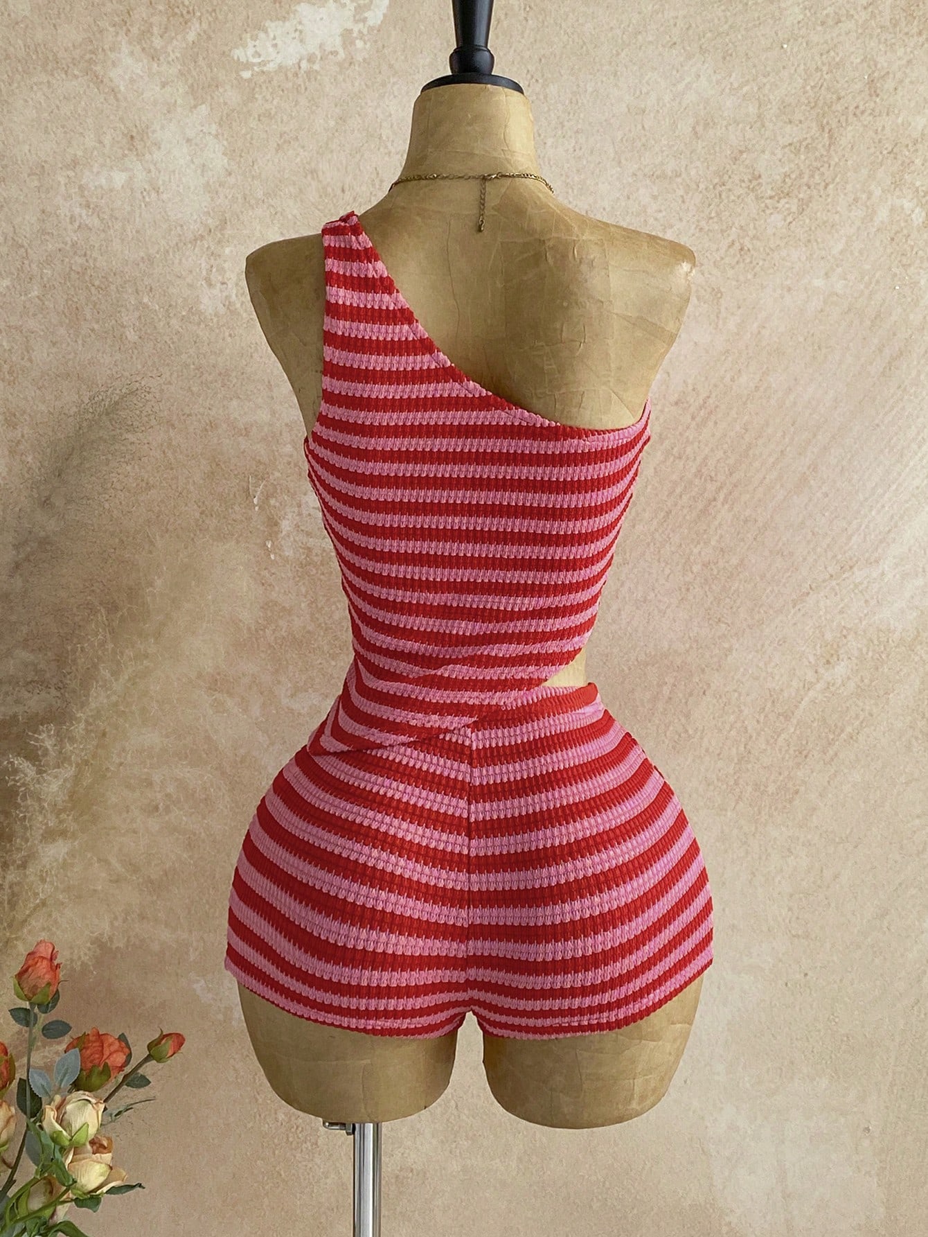 Women's Pink Striped Bohemian  - đánh giá và giá Summer Vacation Clothing Women