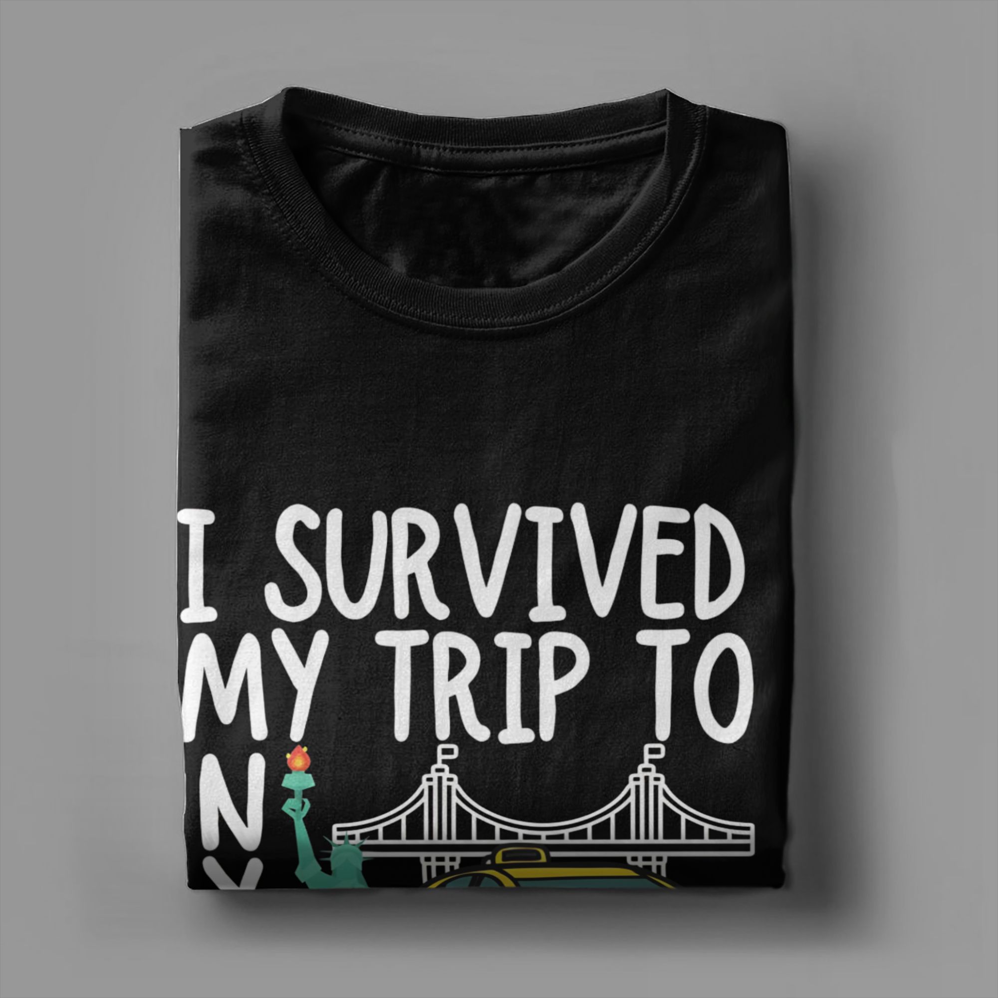Vintage I Survived My Trip To  - đánh giá và giá Summer Clothing Nyc